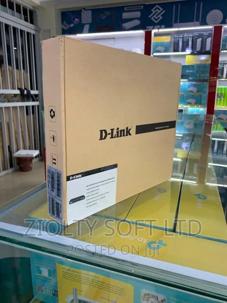 D-Link PoE smart managed switch